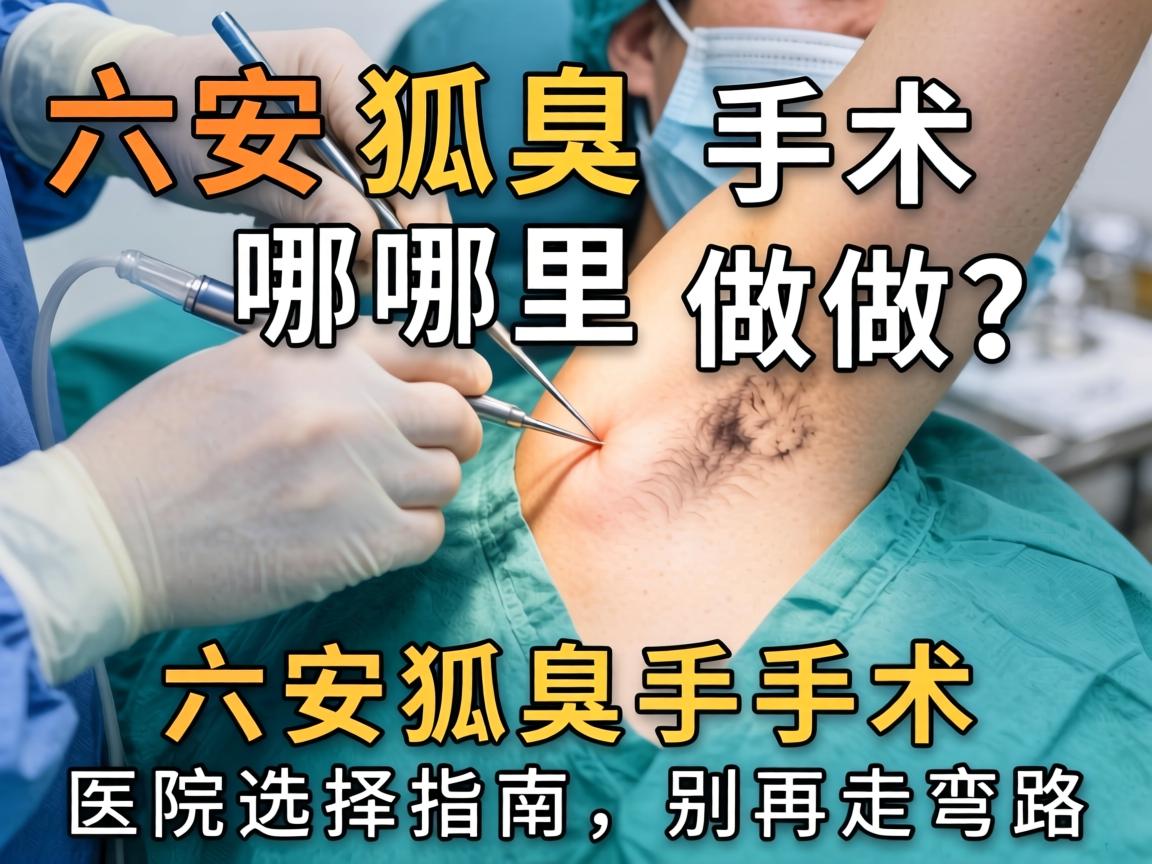 六安狐臭手术哪里做?六安狐臭手术医院选择指南,别再走弯路 六安狐臭手术哪里做?六安狐臭手术医院选择指南,别再走弯路