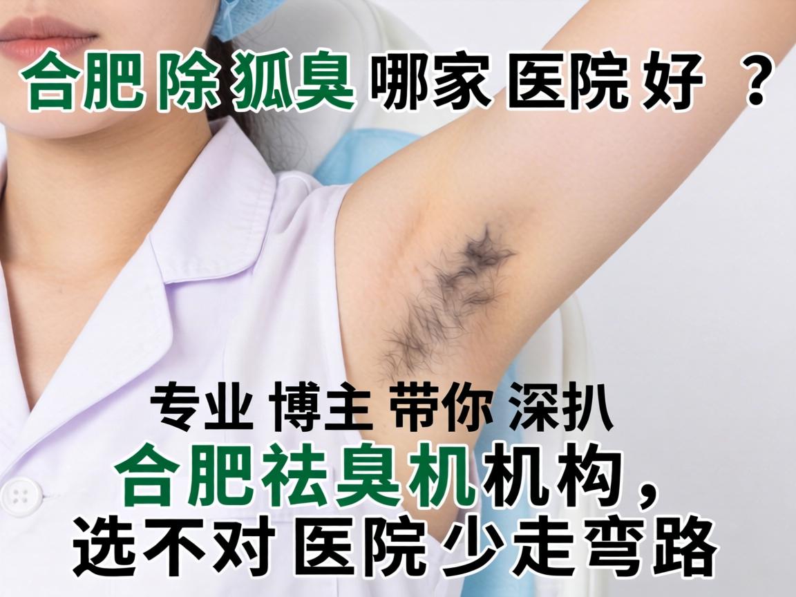合肥除狐臭哪家医院好？专业博主带你深扒合肥祛臭机构，选对医院少走弯路