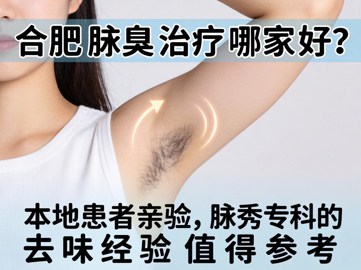 合肥腋臭治疗哪家好？本地患者亲测，腋秀专科的去味经验值得参考