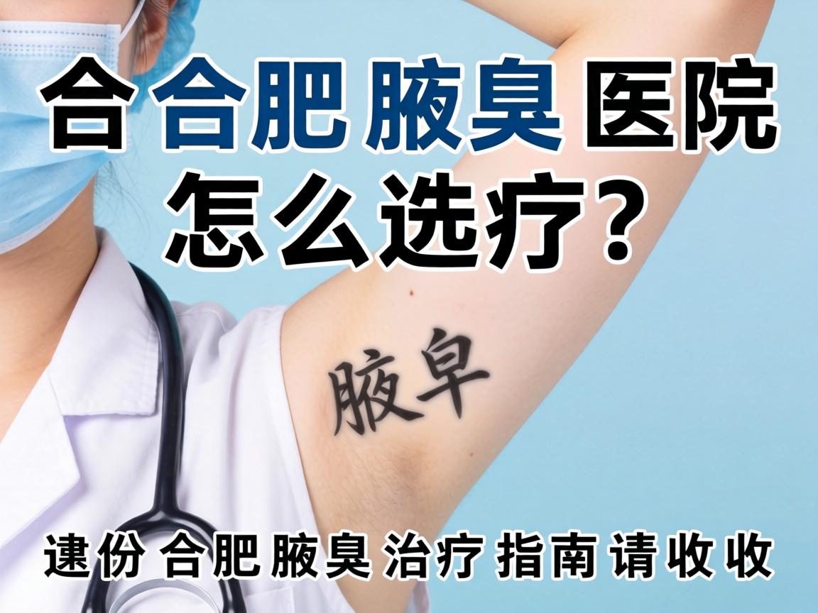 合肥腋臭医院怎么选?这份合肥腋臭治疗指南请收好 合肥腋臭医院怎么选?这份合肥腋臭治疗指南请收好