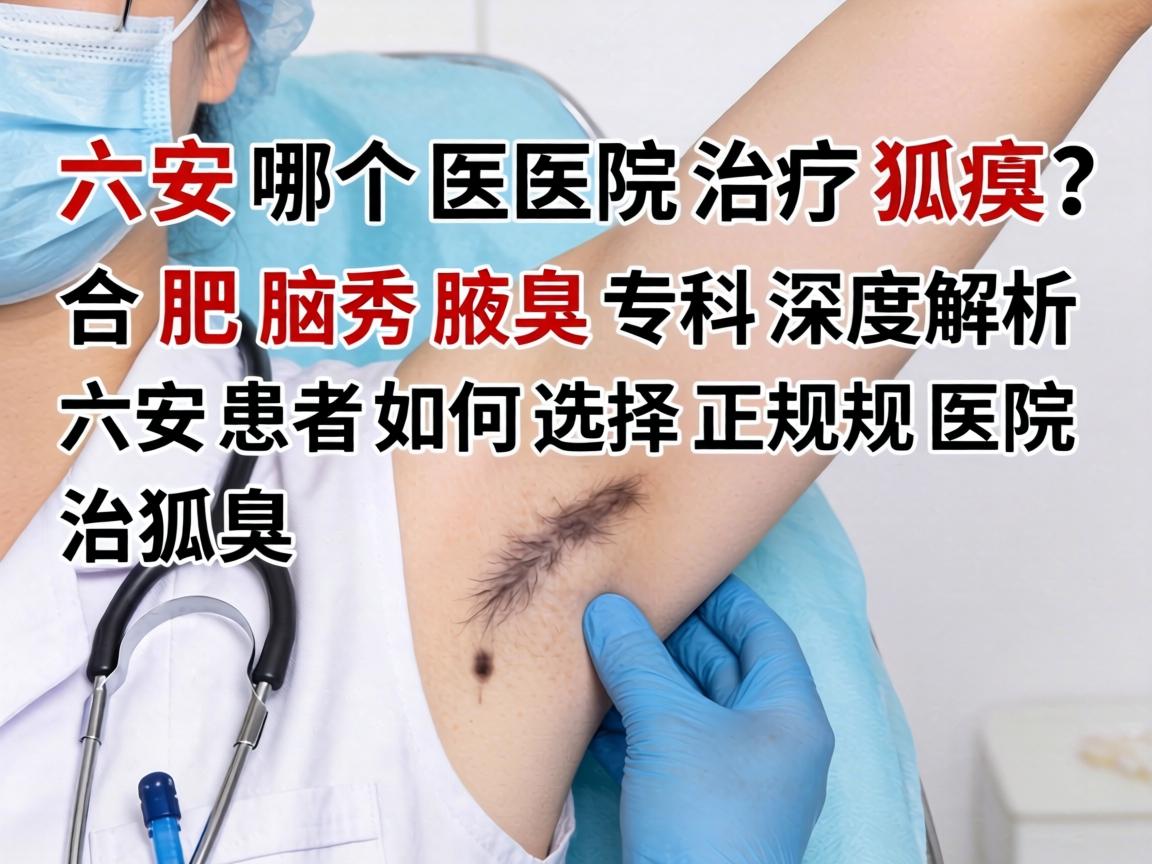 六安哪个医院治疗狐臭？合肥腋秀腋臭专科深度解析，六安患者如何选择正规医院治狐臭