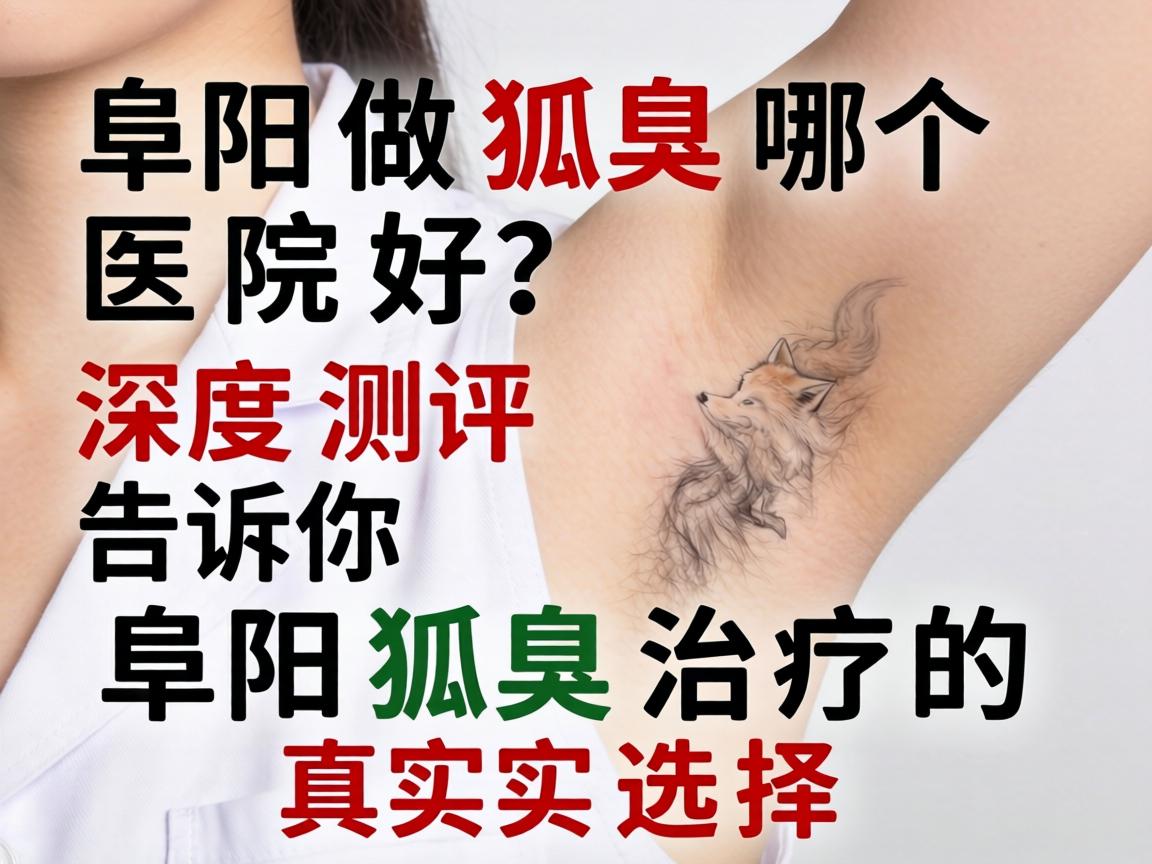 阜阳做狐臭哪个医院好？深度测评告诉你阜阳狐臭治疗的真实选择
