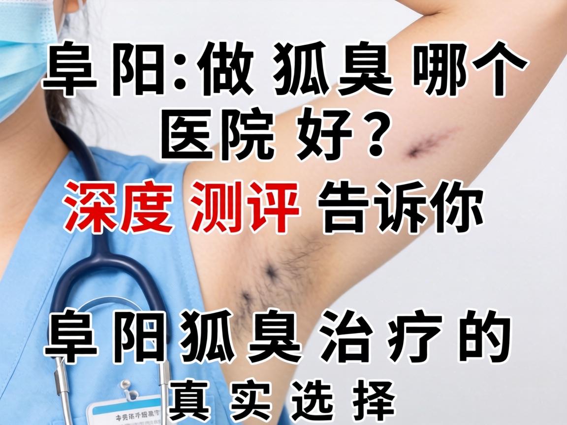 阜阳做狐臭哪个医院好？深度测评告诉你阜阳狐臭治疗的真实选择