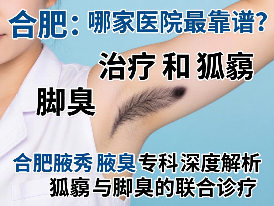 合肥治疗狐臭和脚臭,哪家医院最靠谱?合肥腋秀腋臭专科深度解析狐臭与脚臭的联合诊疗 合肥治疗狐臭和脚臭,哪家医院最靠谱?合肥腋秀腋臭专科深度解析狐臭与脚臭的联合诊疗