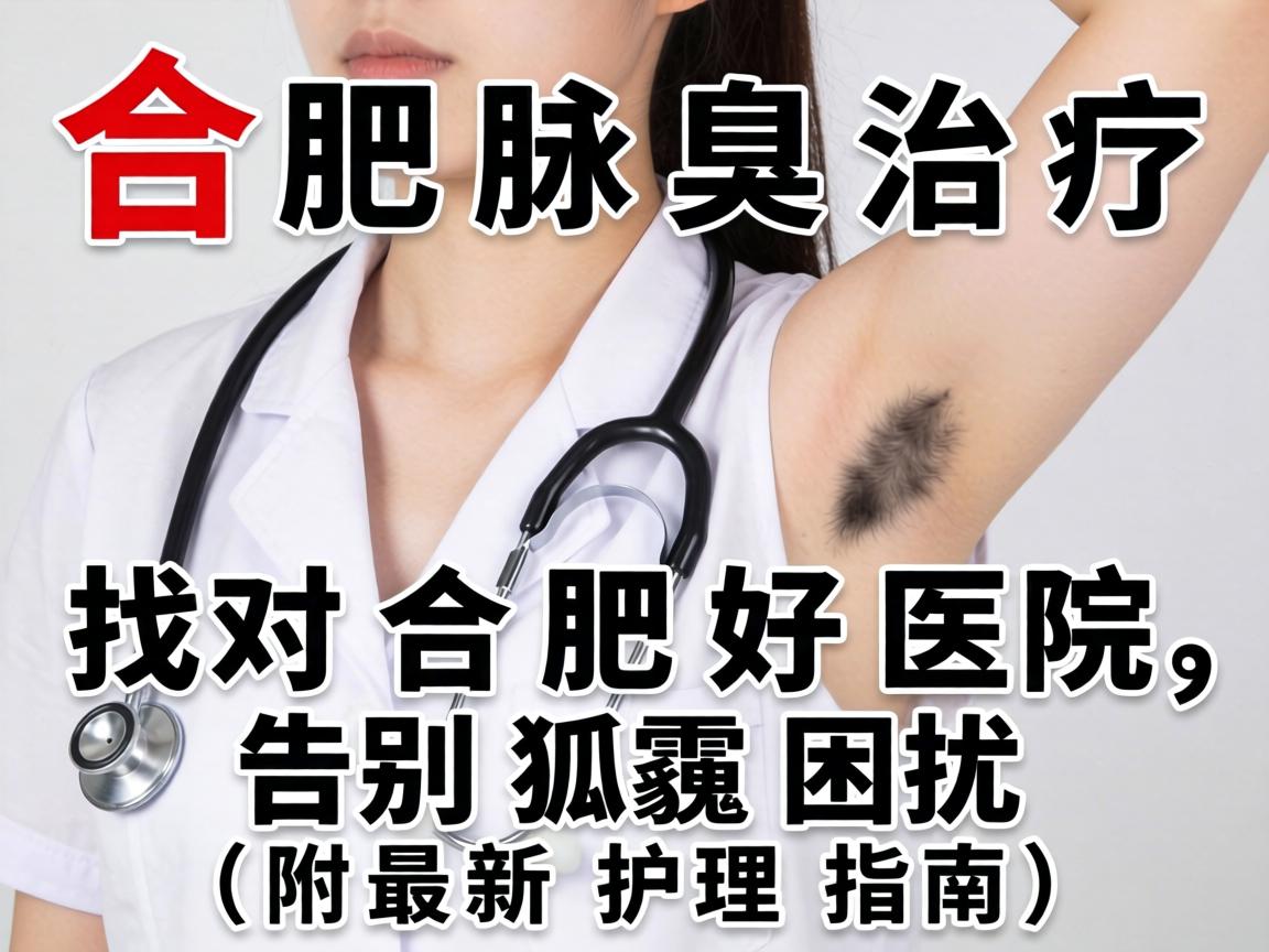 合肥腋臭治疗，找对合肥好医院，告别狐臭困扰（附最新护理指南）