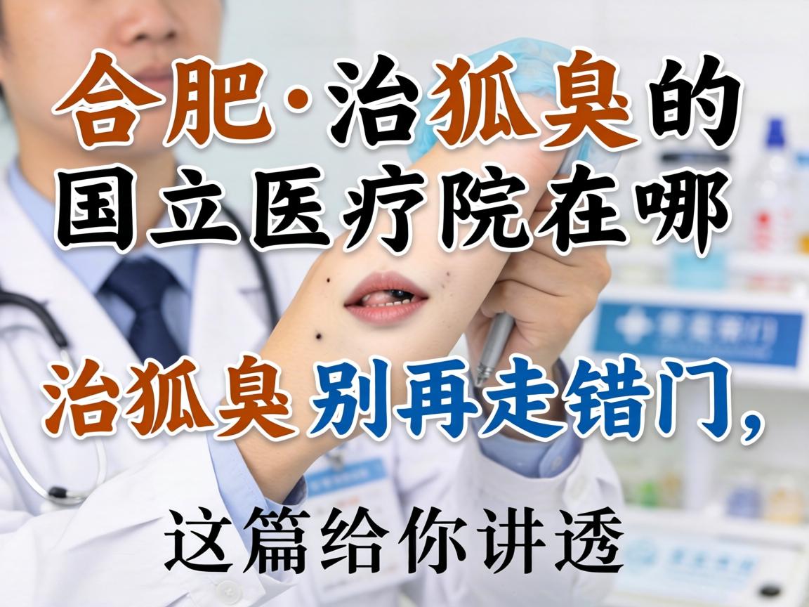 合肥治狐臭的国立医院在哪？治狐臭别再走错门，这篇给你讲透