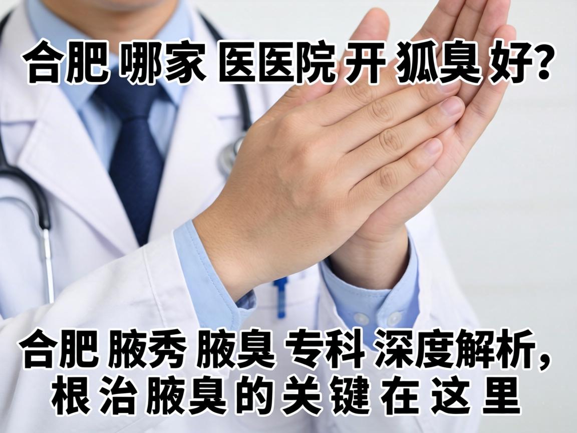 合肥哪家医院开狐臭好？合肥腋秀腋臭专科深度解析，根治腋臭的关键在这里