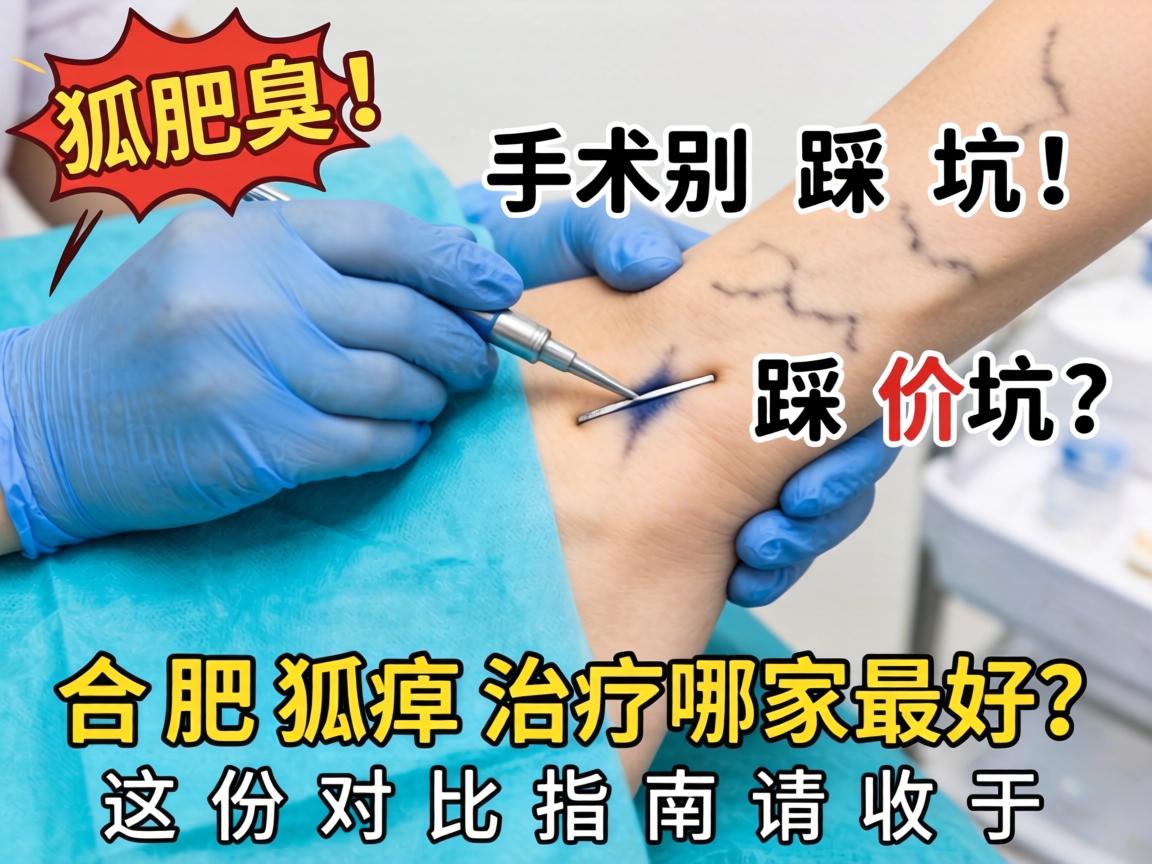 狐臭手术别踩坑！合肥狐臭治疗哪家最好？这份对比指南请收好