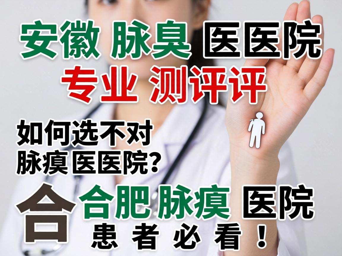 安徽腋臭医院专业测评，如何选对腋臭医院？合肥腋臭医院患者必看！