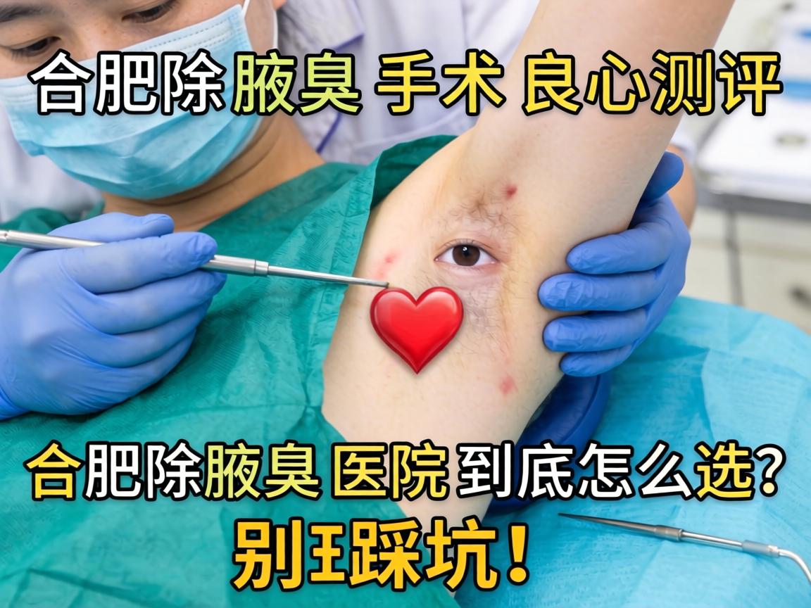 合肥除腋臭手术良心测评,合肥除腋臭医院到底怎么选?别踩坑! 合肥除腋臭手术良心测评,合肥除腋臭医院到底怎么选?别踩坑!