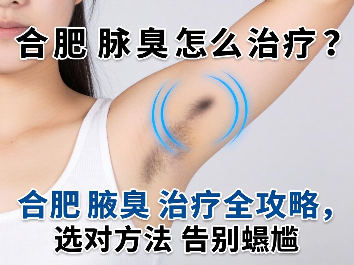 合肥腋臭怎么治疗？合肥腋臭治疗全攻略，选对方法告别尴尬