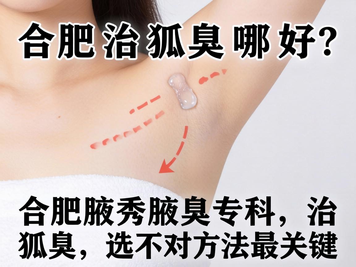 合肥治狐臭哪好？合肥腋秀腋臭专科，治狐臭，选对方法最关键