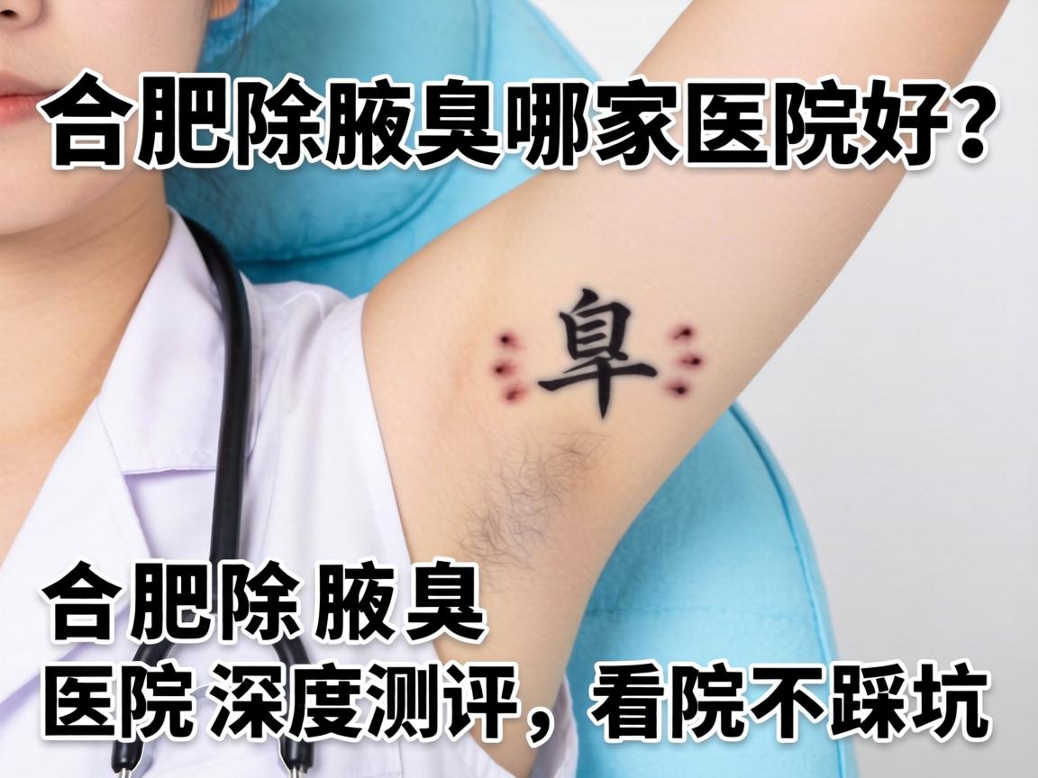 合肥除腋臭哪家医院好？合肥除腋臭医院深度测评，看完不踩坑