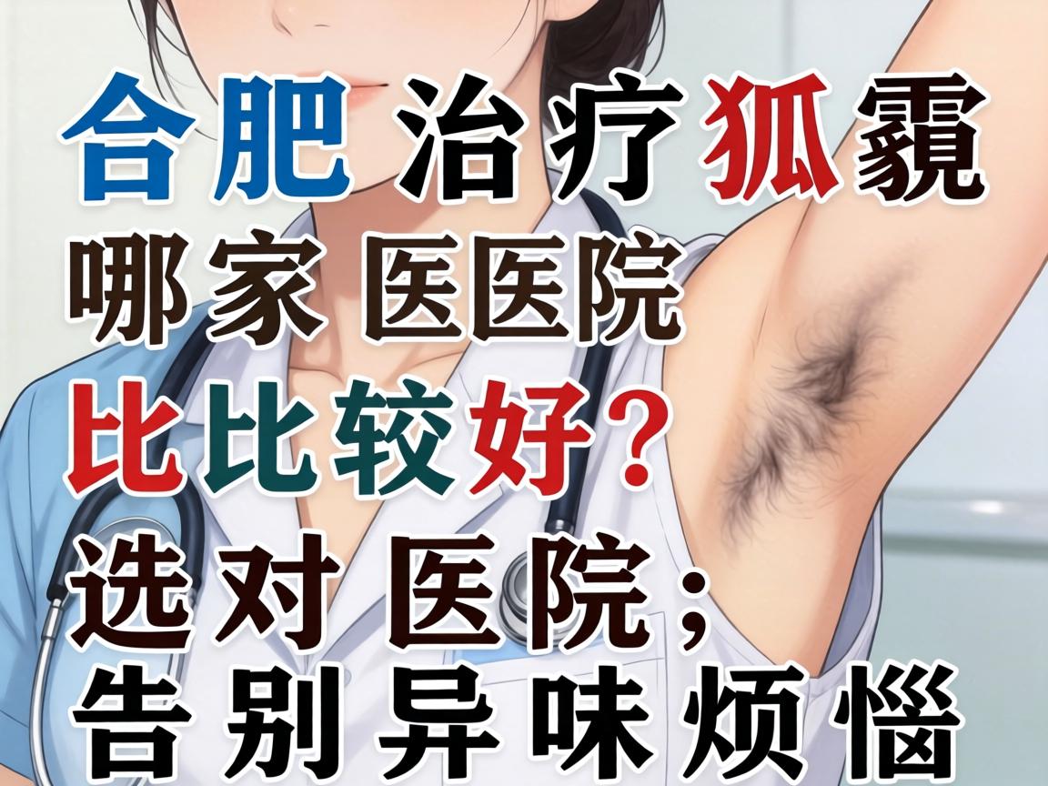 合肥治疗狐臭哪家医院比较好？选对医院，告别异味烦恼