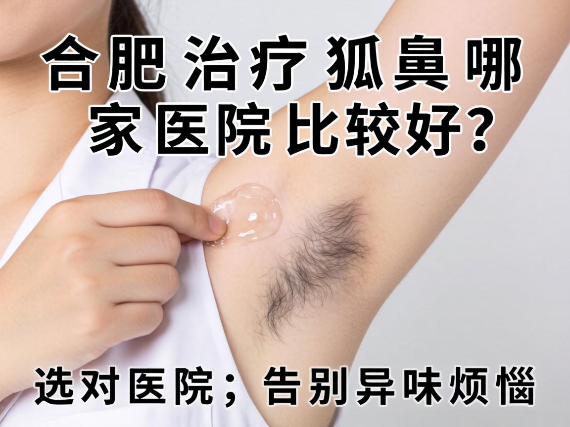 合肥治疗狐臭哪家医院比较好？选对医院，告别异味烦恼