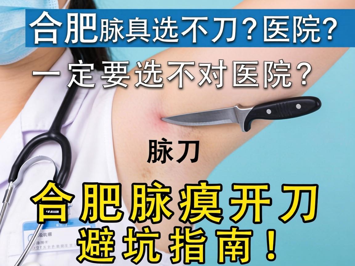 合肥腋臭开刀，为什么一定要选对医院？合肥腋臭开刀避坑指南！