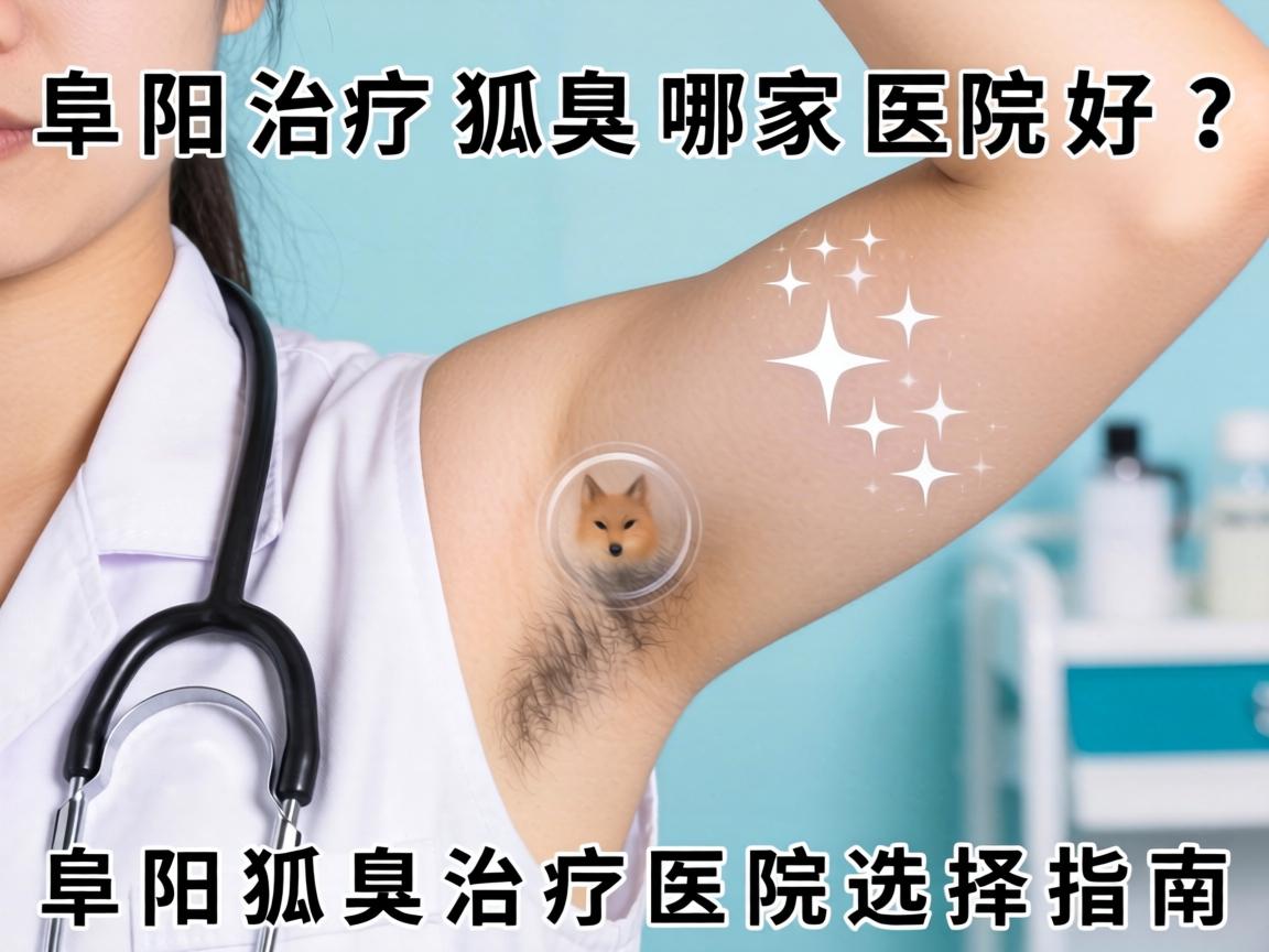 阜阳治疗狐臭哪家医院好？阜阳狐臭治疗医院选择指南