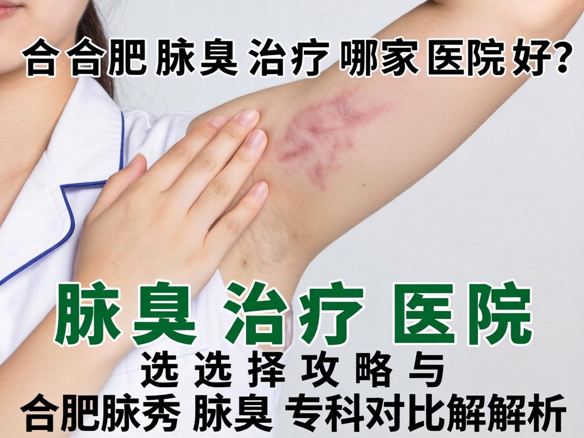 合肥腋臭治疗哪家医院好？腋臭治疗医院选择攻略与合肥腋秀腋臭专科对比解析