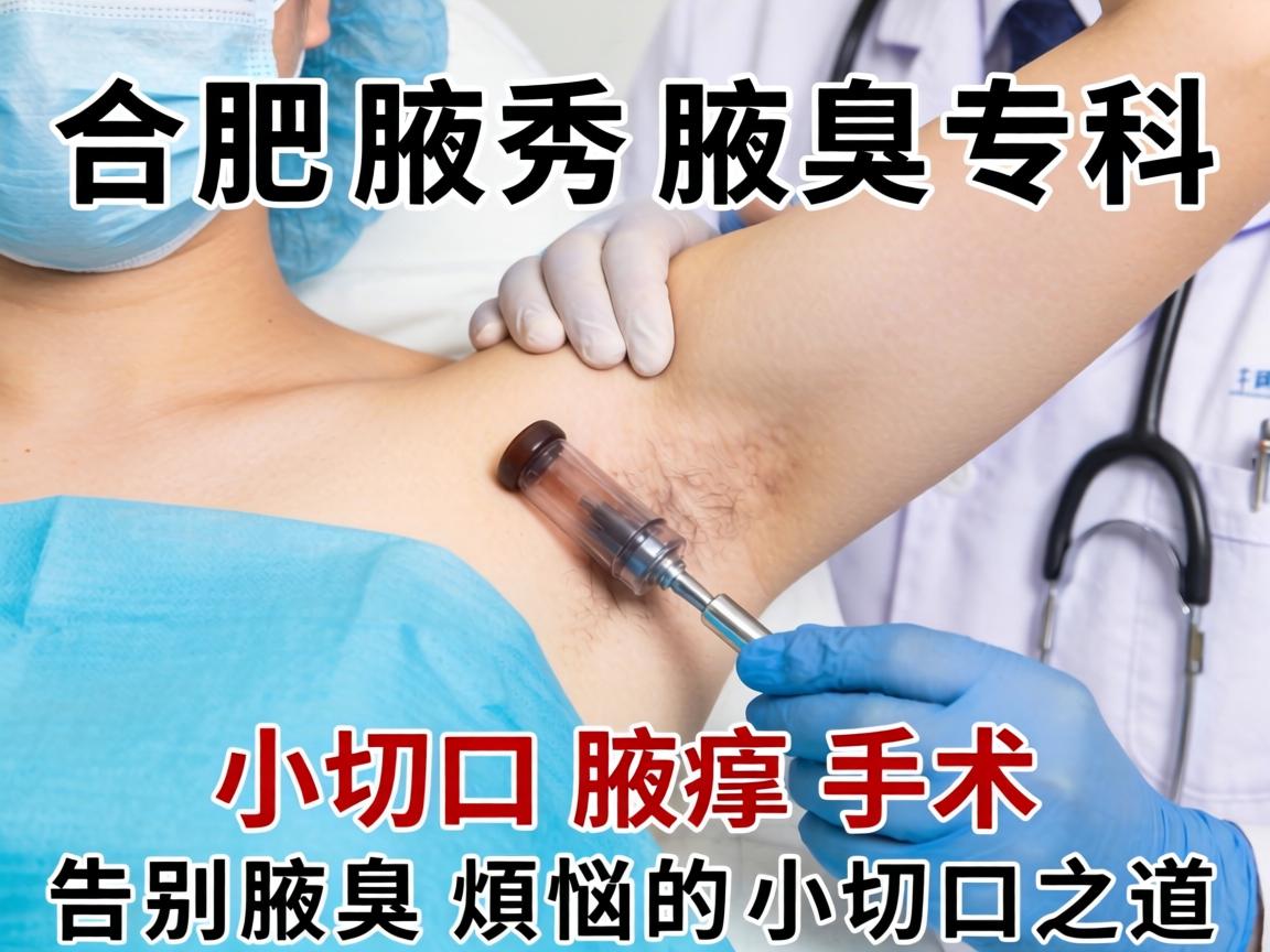 合肥腋秀腋臭专科,小切口腋臭手术,告别腋臭烦恼的小切口之道 合肥腋秀腋臭专科,小切口腋臭手术,告别腋臭烦恼的小切口之道