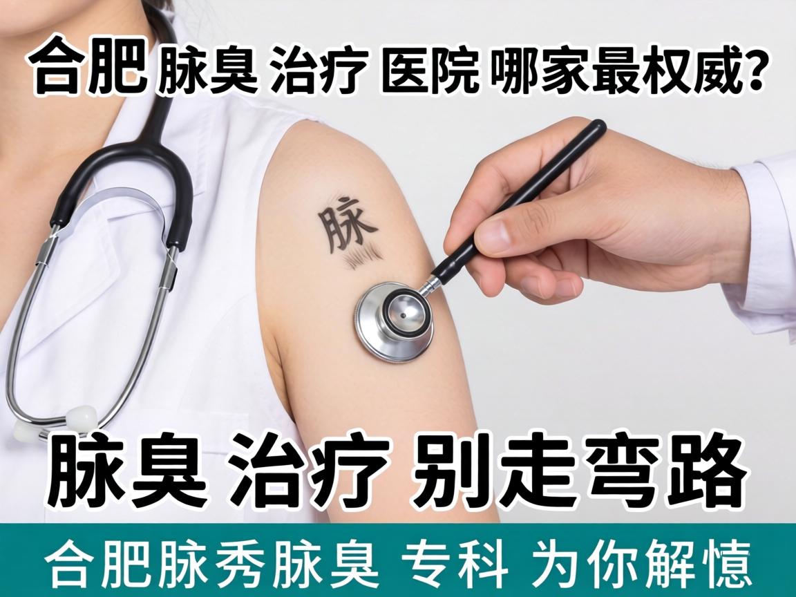合肥腋臭治疗医院哪家最权威？腋臭治疗别走弯路，合肥腋秀腋臭专科为你解惑