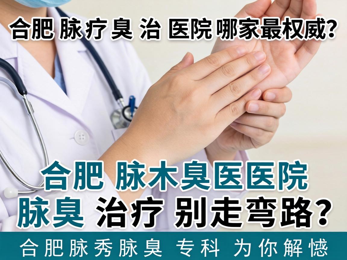 合肥腋臭治疗医院哪家最权威？腋臭治疗别走弯路，合肥腋秀腋臭专科为你解惑