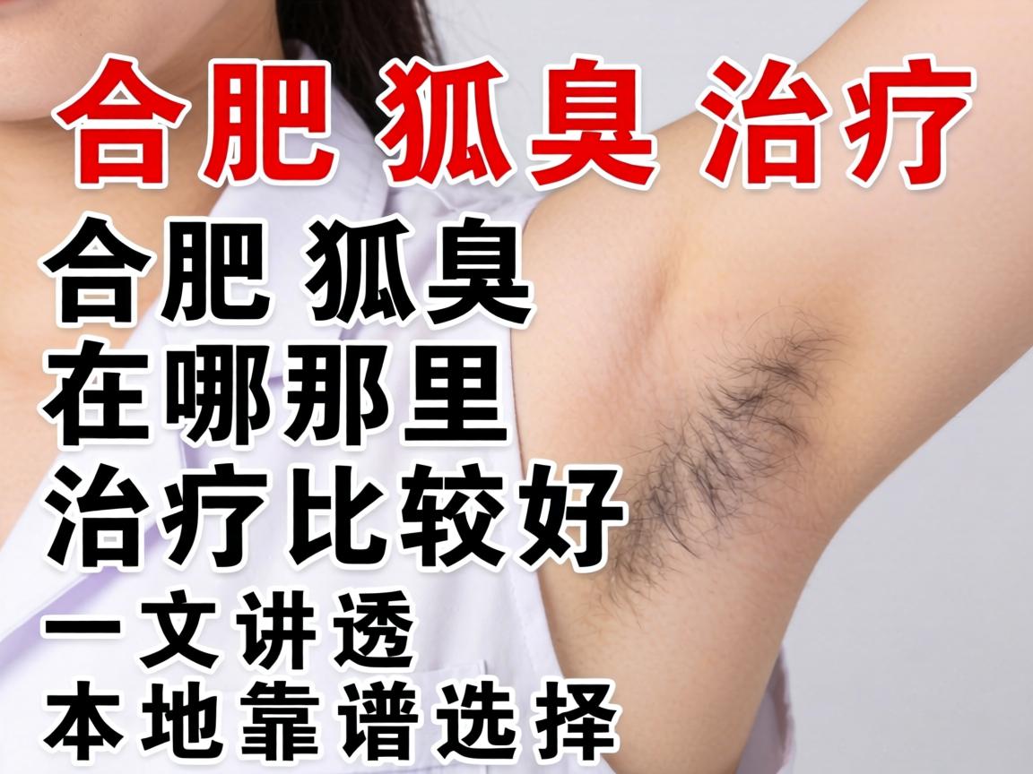 合肥狐臭治疗，合肥狐臭在哪里治疗比较好？一文讲透本地靠谱选择