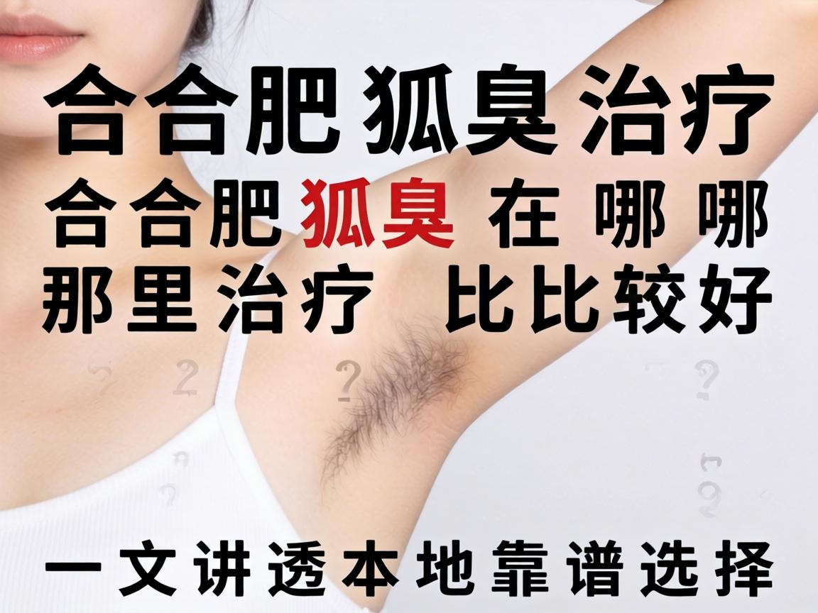 合肥狐臭治疗，合肥狐臭在哪里治疗比较好？一文讲透本地靠谱选择