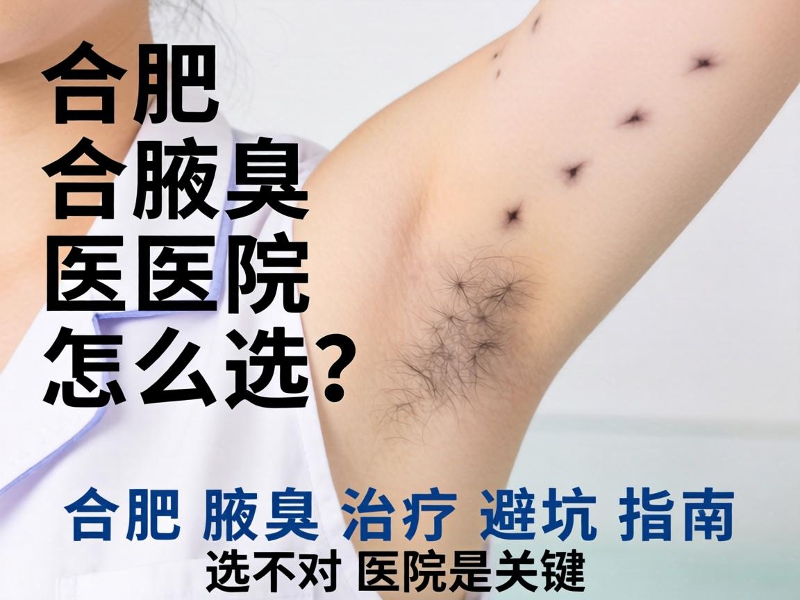 合肥腋臭医院怎么选？合肥腋臭治疗避坑指南，选对医院是关键