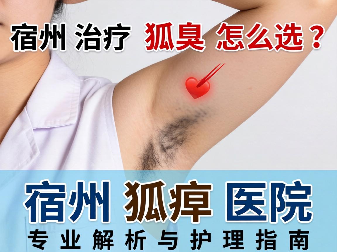 宿州治疗狐臭怎么选？宿州狐臭医院专业解析与护理指南