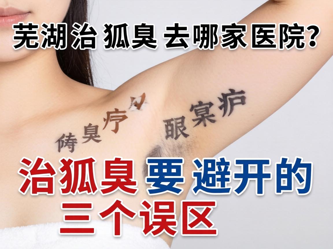 芜湖治狐臭去哪家医院？治狐臭要避开的三个误区