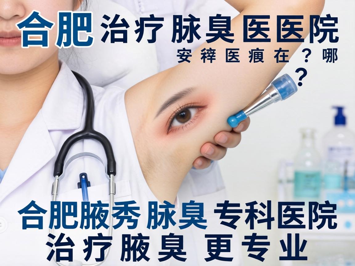 合肥治疗腋臭医院在哪？合肥腋秀腋臭专科医院治疗腋臭更专业