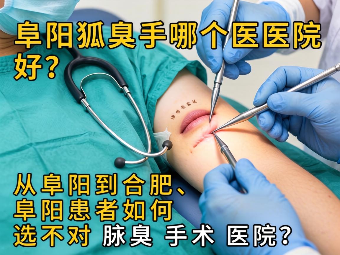 阜阳狐臭手术哪个医院好？从阜阳到合肥，阜阳患者如何选对腋臭手术医院？