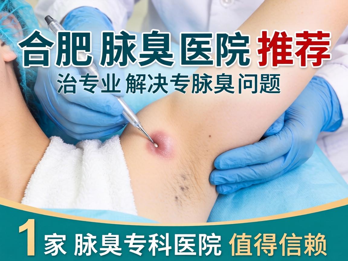 合肥腋臭治疗医院推荐，专业解决腋臭问题，这1家腋臭专科医院值得信赖