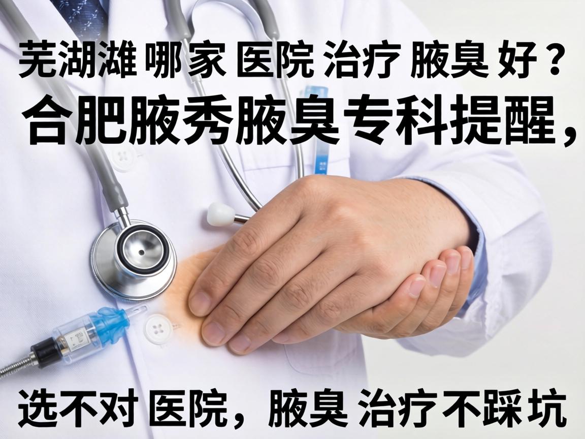 芜湖哪家医院治疗腋臭好？合肥腋秀腋臭专科提醒，选对医院，腋臭治疗不踩坑