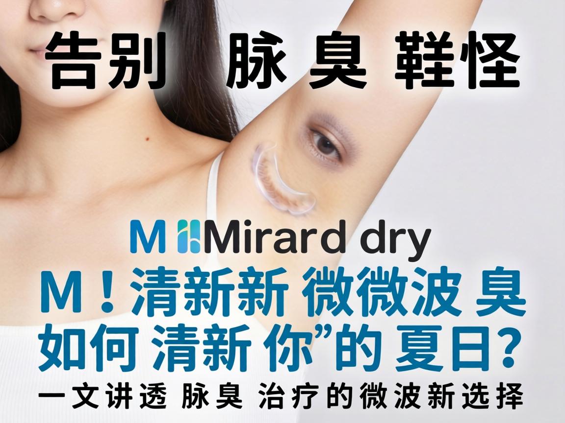 告别腋臭尴尬，Miradry清新微波如何清新你的夏日？一文讲透腋臭治疗的微波新选择