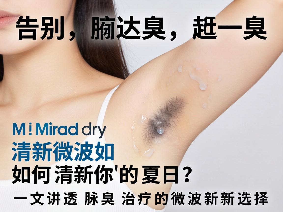 告别腋臭尴尬，Miradry清新微波如何清新你的夏日？一文讲透腋臭治疗的微波新选择