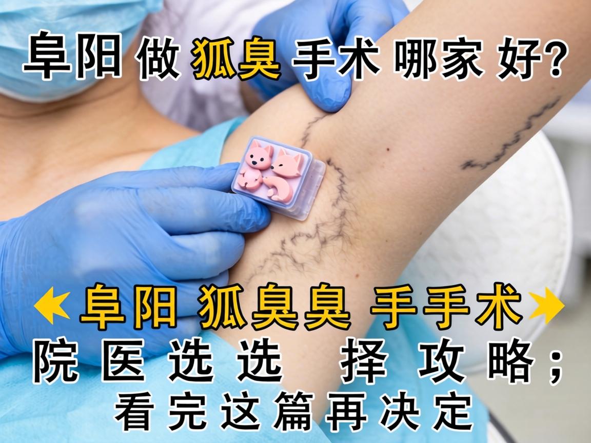 阜阳做狐臭手术哪家好？阜阳狐臭手术医院选择攻略，看完这篇再决定