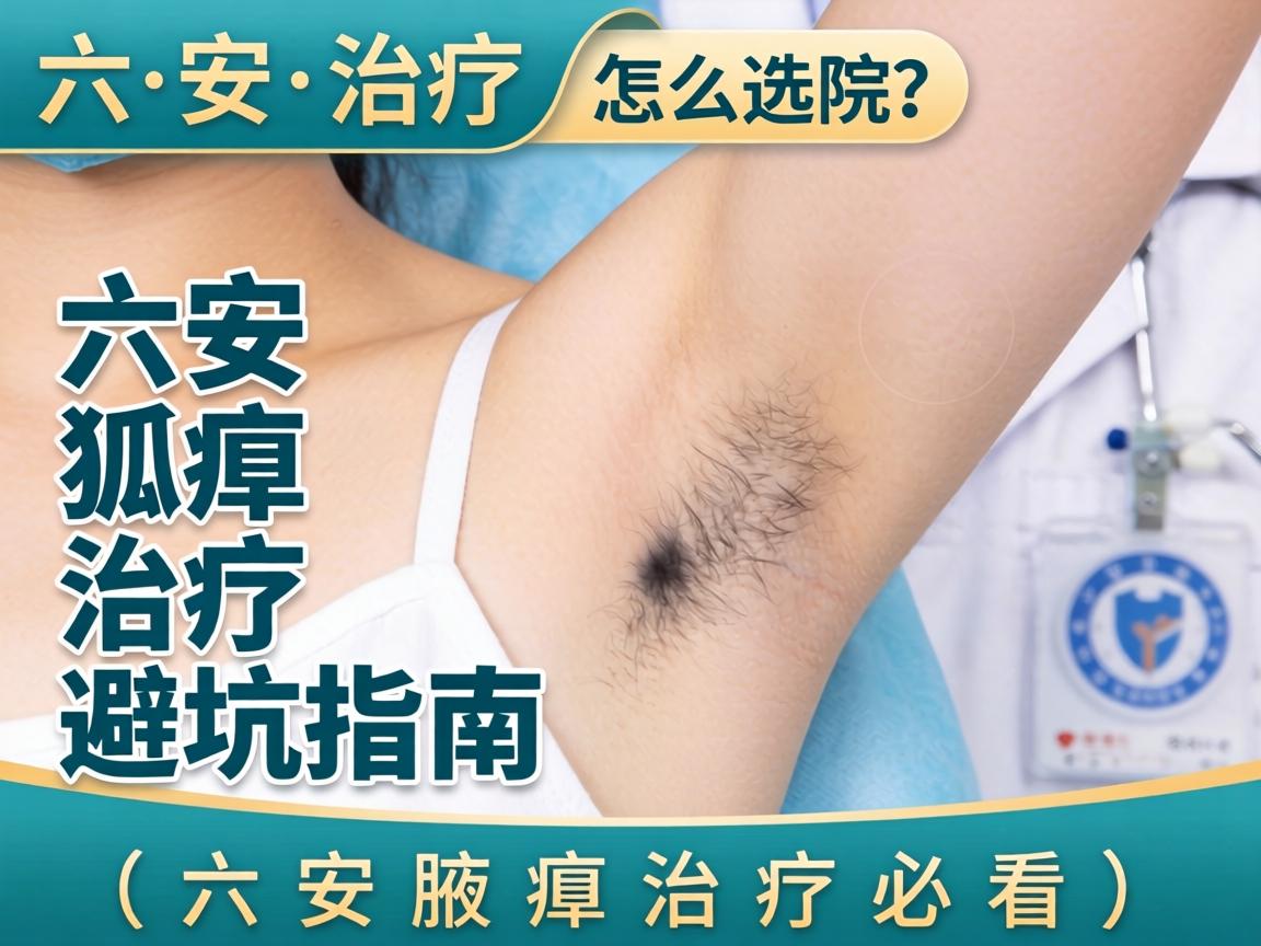 六安治疗狐臭医院怎么选？六安狐臭治疗避坑指南（六安腋臭治疗必看）
