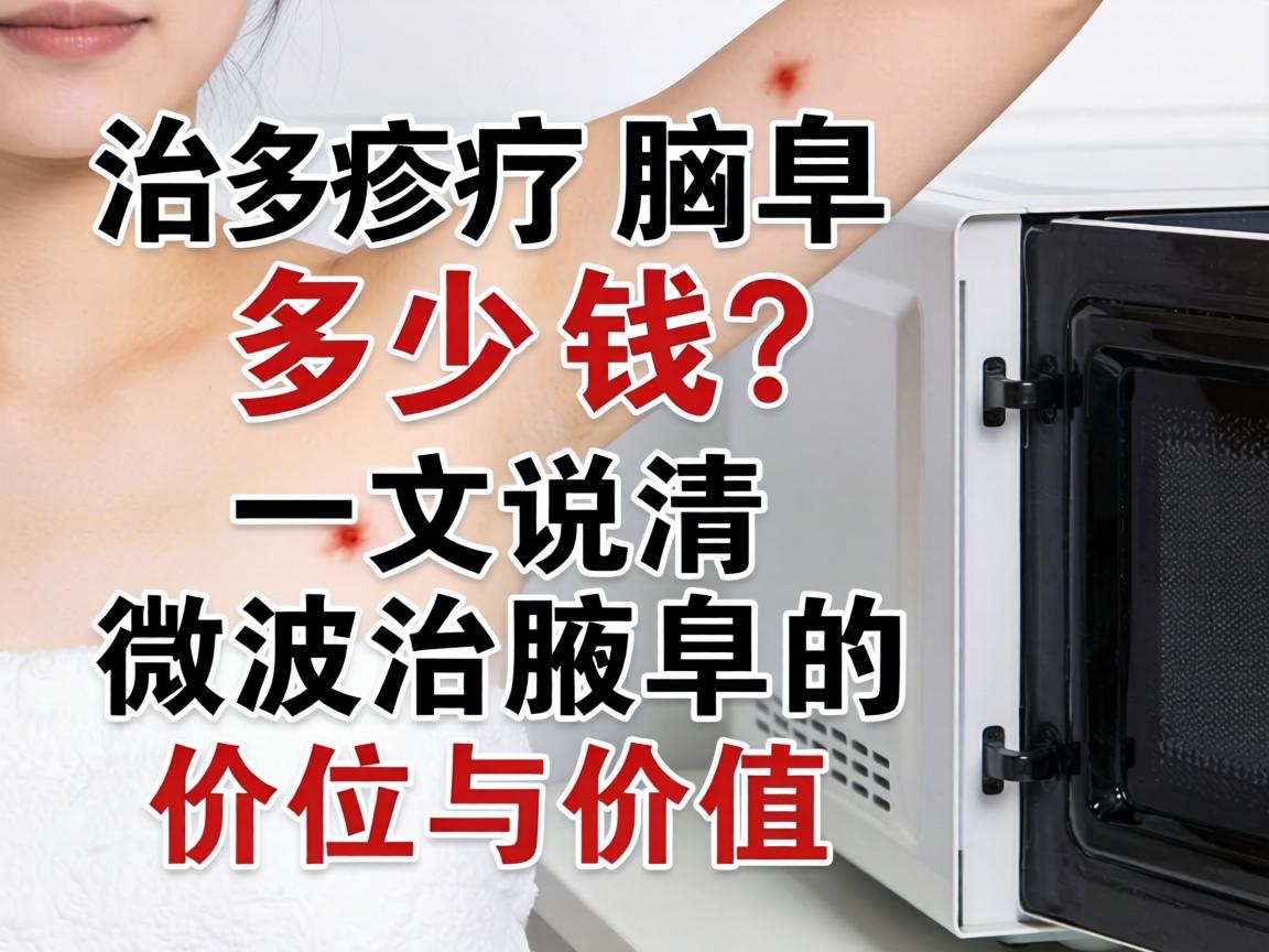 微波治疗腋臭多少钱？一文说清微波治腋臭的价位与价值