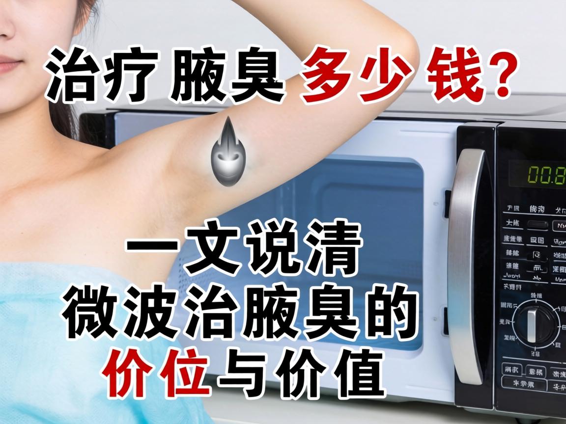 微波治疗腋臭多少钱？一文说清微波治腋臭的价位与价值