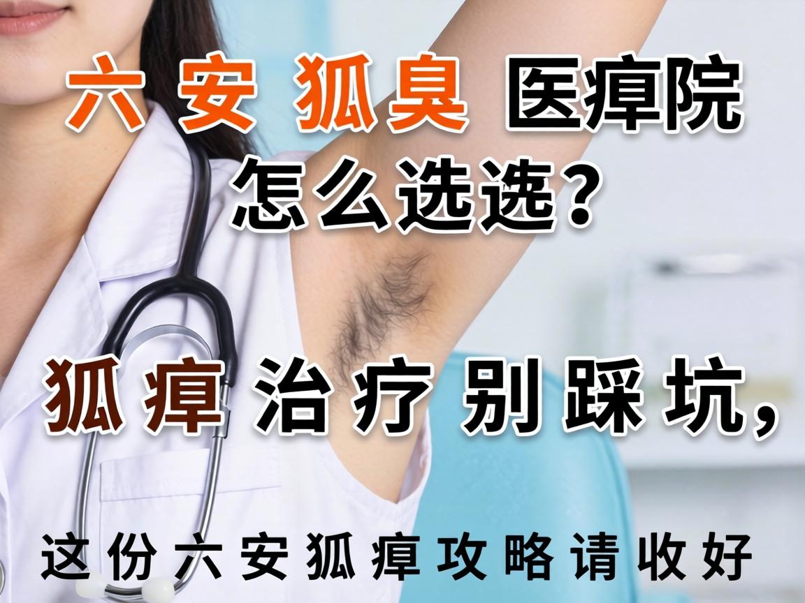六安狐臭医院怎么选？狐臭治疗别踩坑，这份六安狐臭攻略请收好
