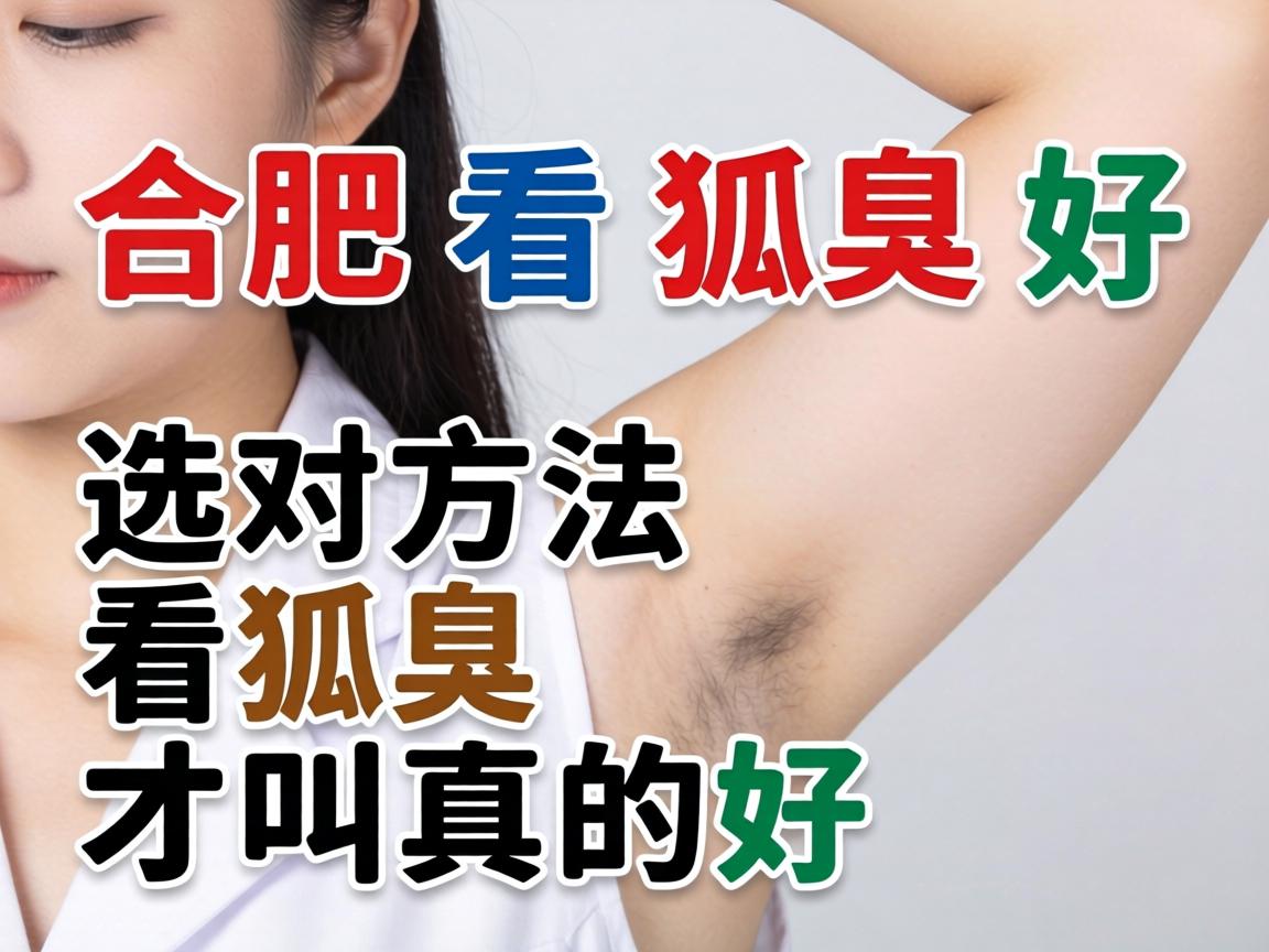 合肥看狐臭好，选对方法看狐臭才叫真的好