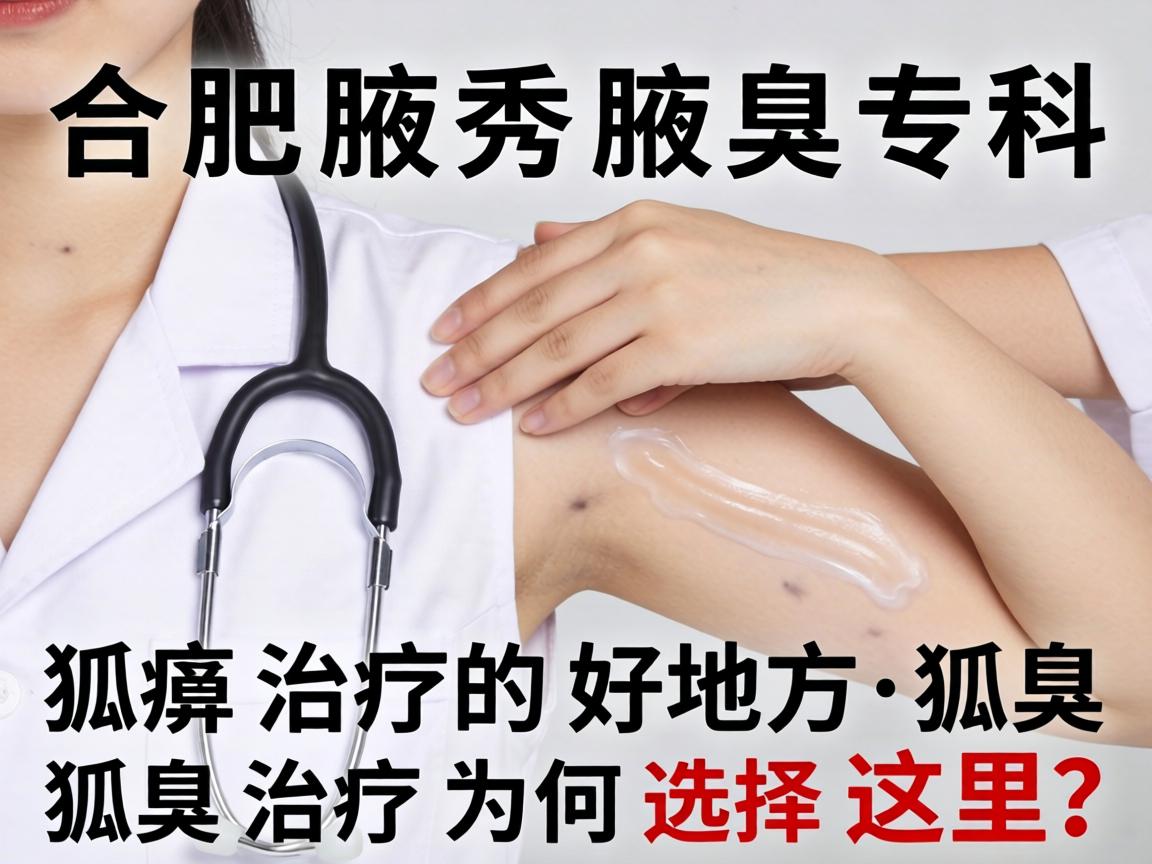 合肥腋秀腋臭专科，狐臭治疗的好地方，狐臭治疗为何选择这里？