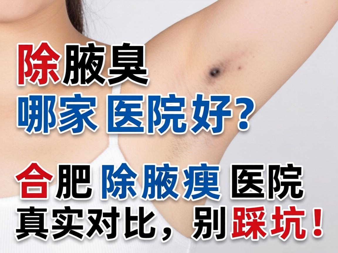 除腋臭哪家医院好？合肥除腋臭医院真实对比，别踩坑！