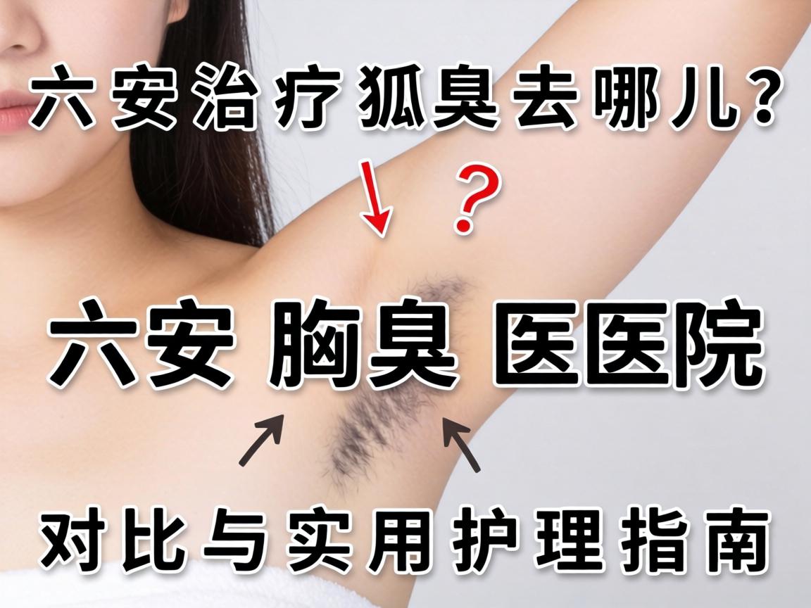 六安治疗狐臭去哪儿？六安腋臭医院对比与实用护理指南