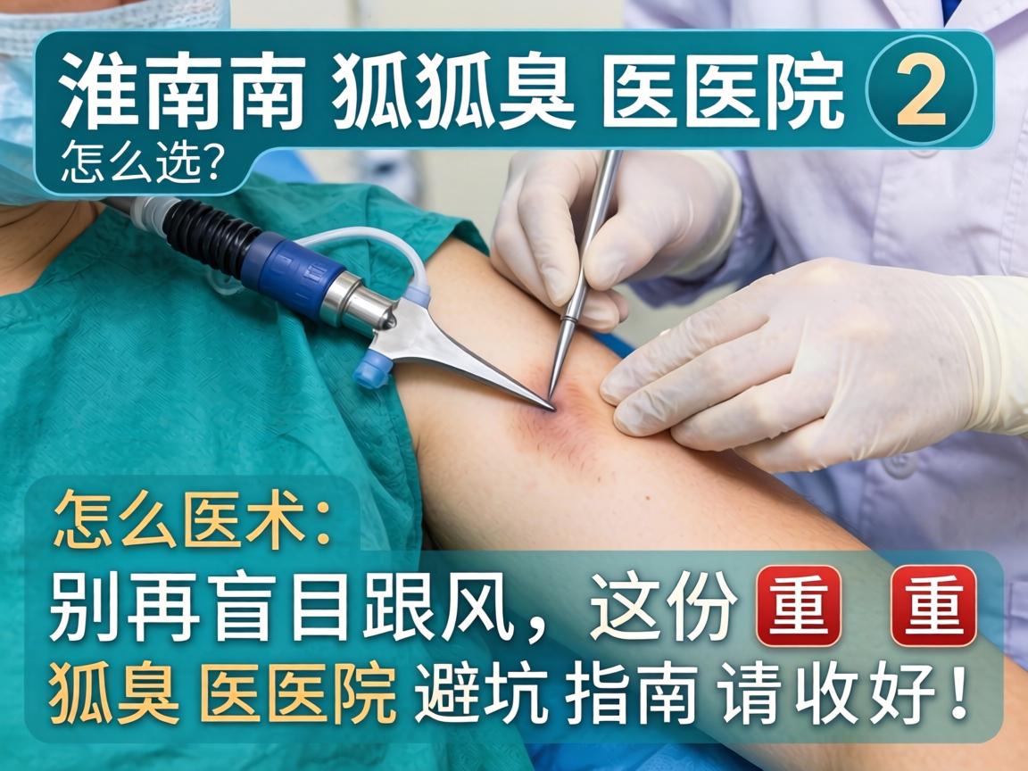 淮南狐臭手术医院怎么选？别再盲目跟风，这份狐臭医院避坑指南请收好！标题重复狐臭医院2次）