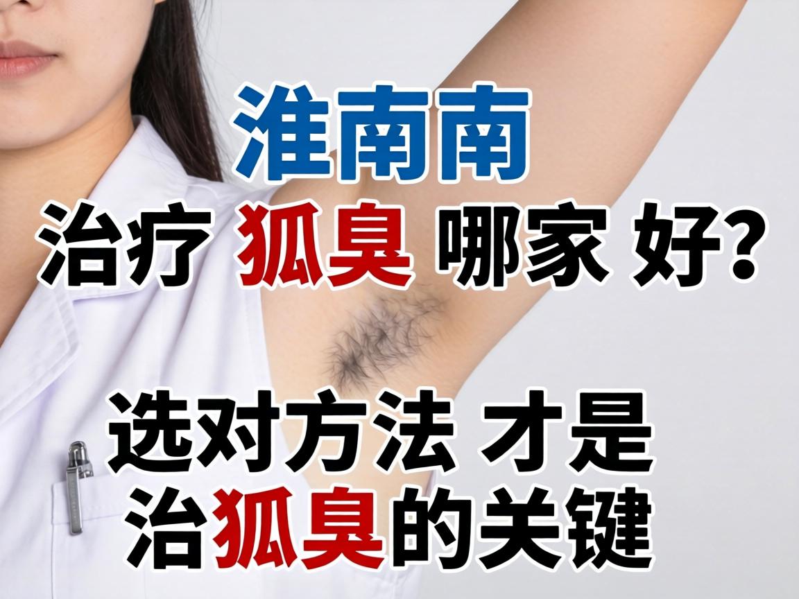 淮南治疗狐臭哪家好？选对方法才是治狐臭的关键