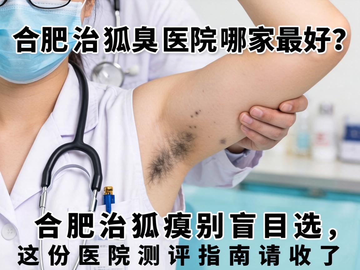 合肥治狐臭医院哪家最好？合肥治狐臭别盲目选，这份医院测评指南请收好