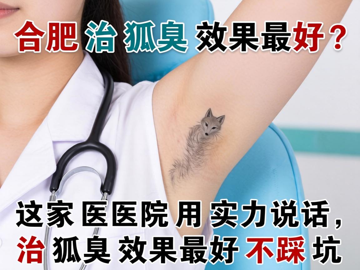 合肥治狐臭效果最好？这家医院用实力说话，治狐臭效果最好不踩坑