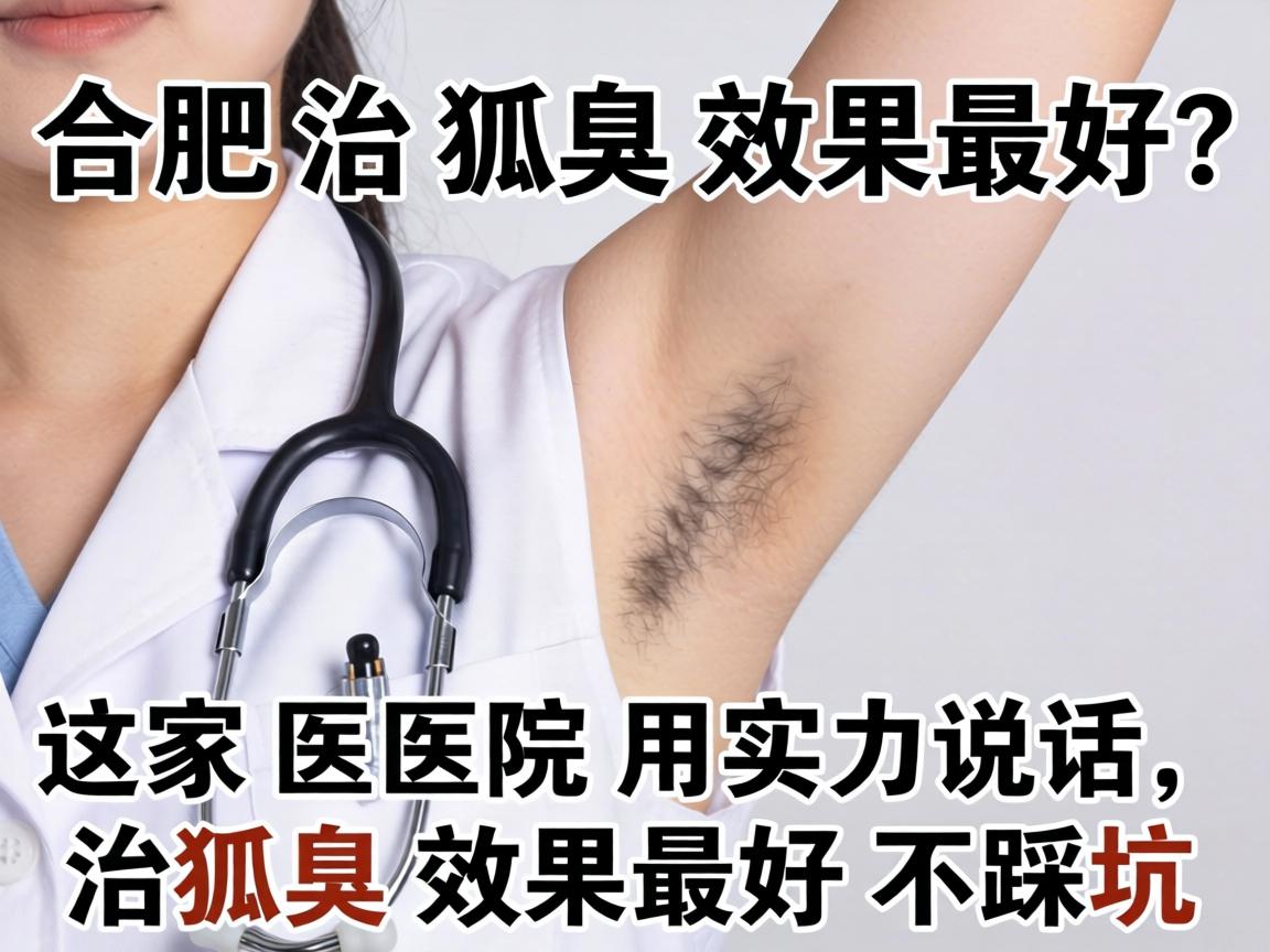 合肥治狐臭效果最好？这家医院用实力说话，治狐臭效果最好不踩坑